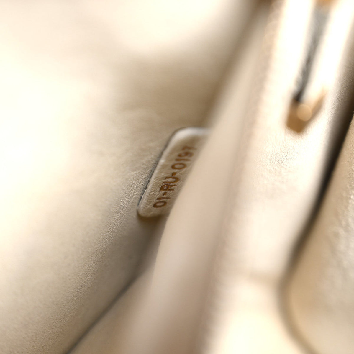 Calfskin Dioraddict Top Handle White AT My store