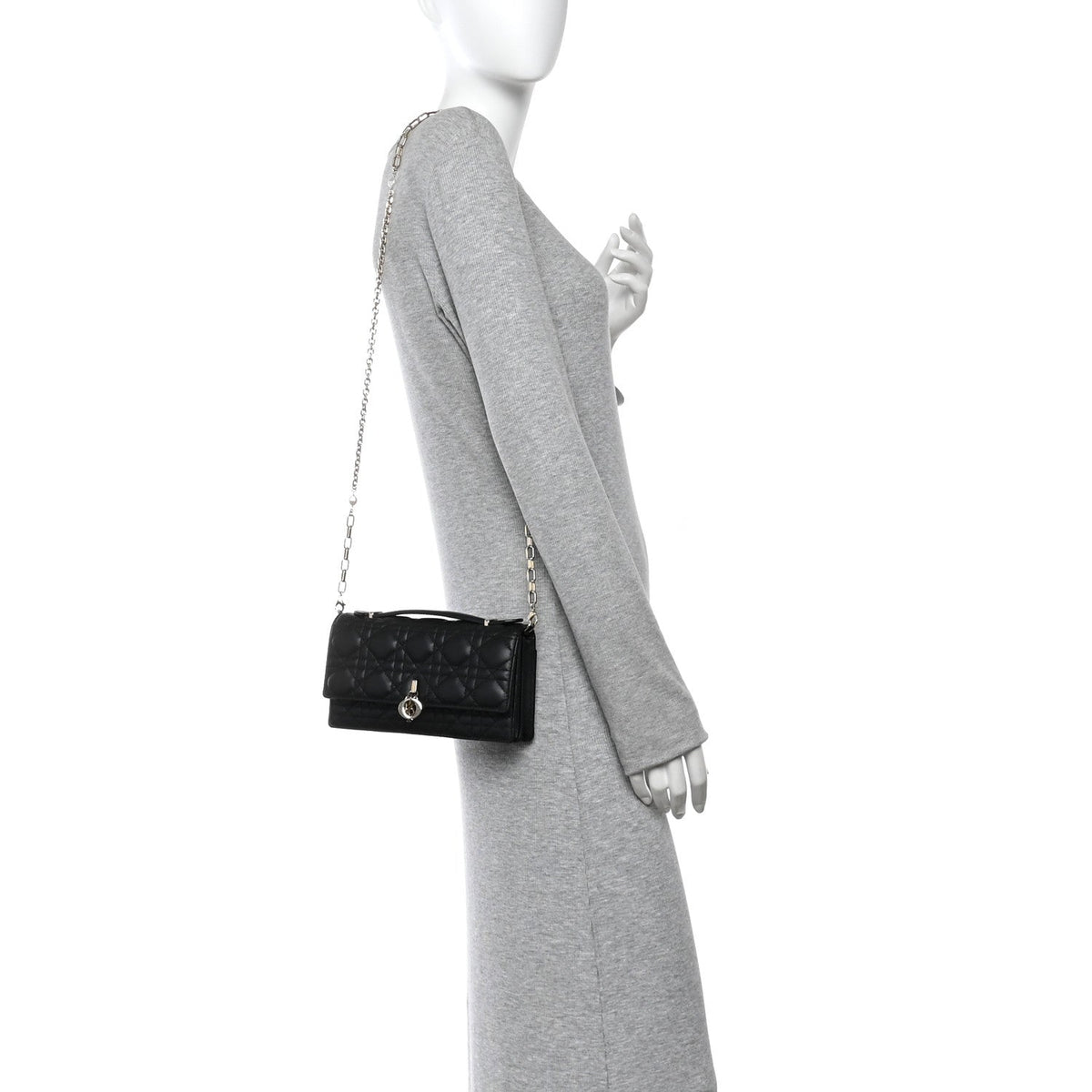 Lambskin Cannage Mini My Dior Bag Black AT My store