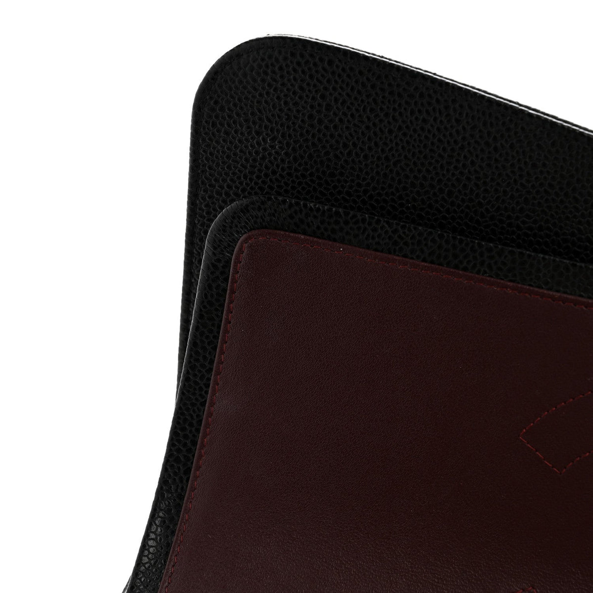 Caviar Quilted Jumbo Double Flap Black At My store