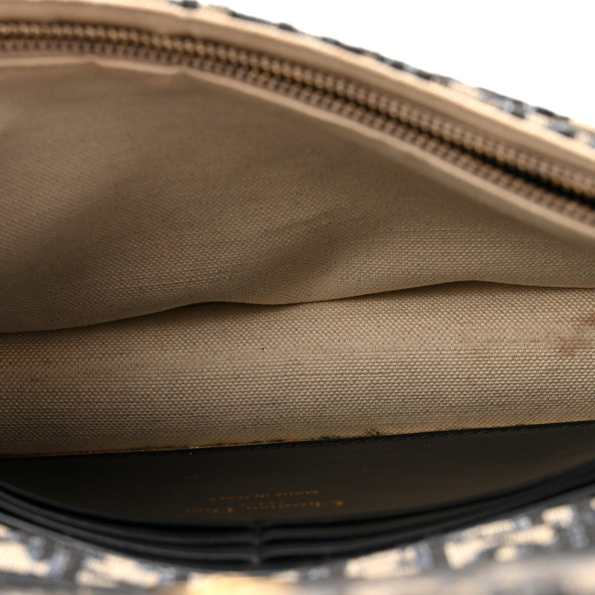 Oblique Saddle Chain Pouch Blue AT My store