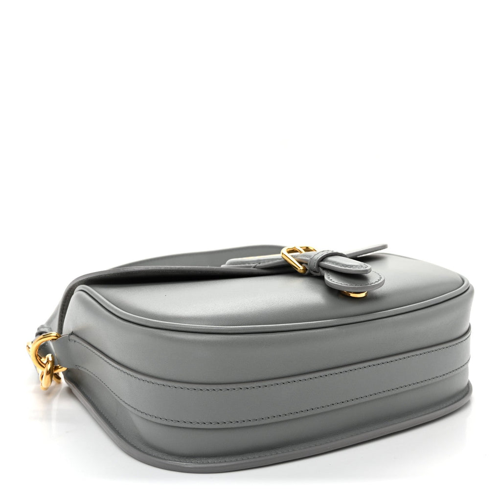 Box Calfskin Medium Bobby Flap Gray AT My store