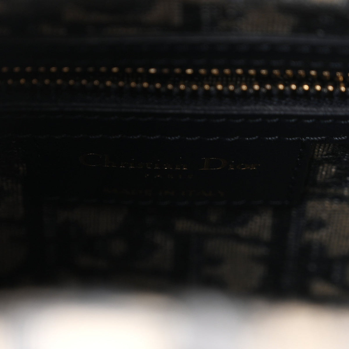 Wicker Oblique Medium Lady Dior Bag Blue AT My store