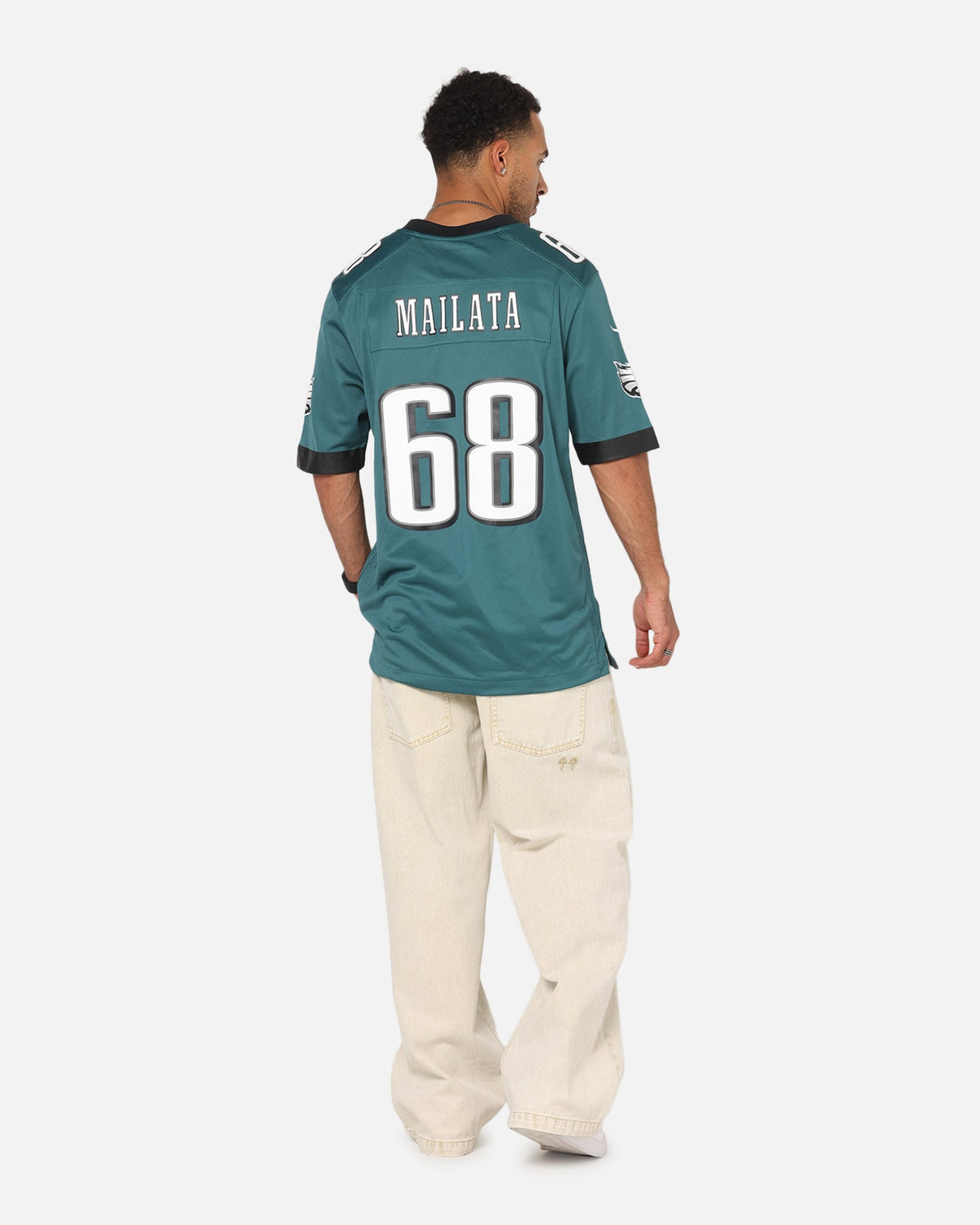 Top Seller Nike Philadelphia Eagles Jordan Mailata #68 Home Game NFL Jersey Teal