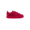 New Arrival Adidas Original SUPERSTAR TRIPLE RED EL Infant - RAYRED/RAYRED/CBLACK/ROURAY/ROURAY/NOIESS