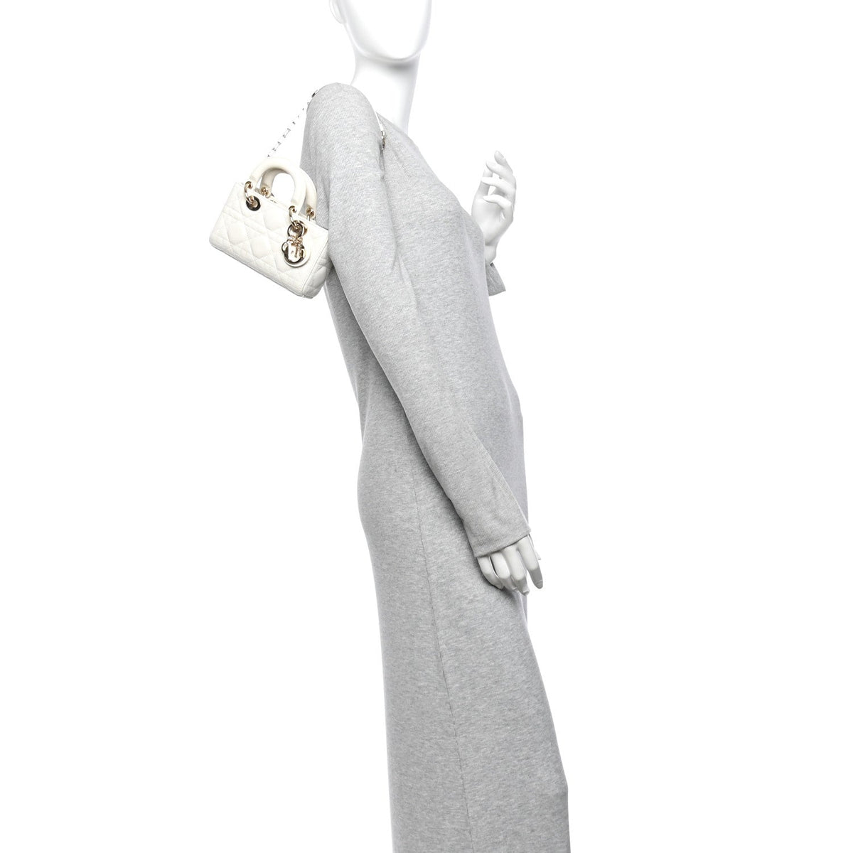 Lambskin Cannage Micro Lady D-Joy Latte AT My store