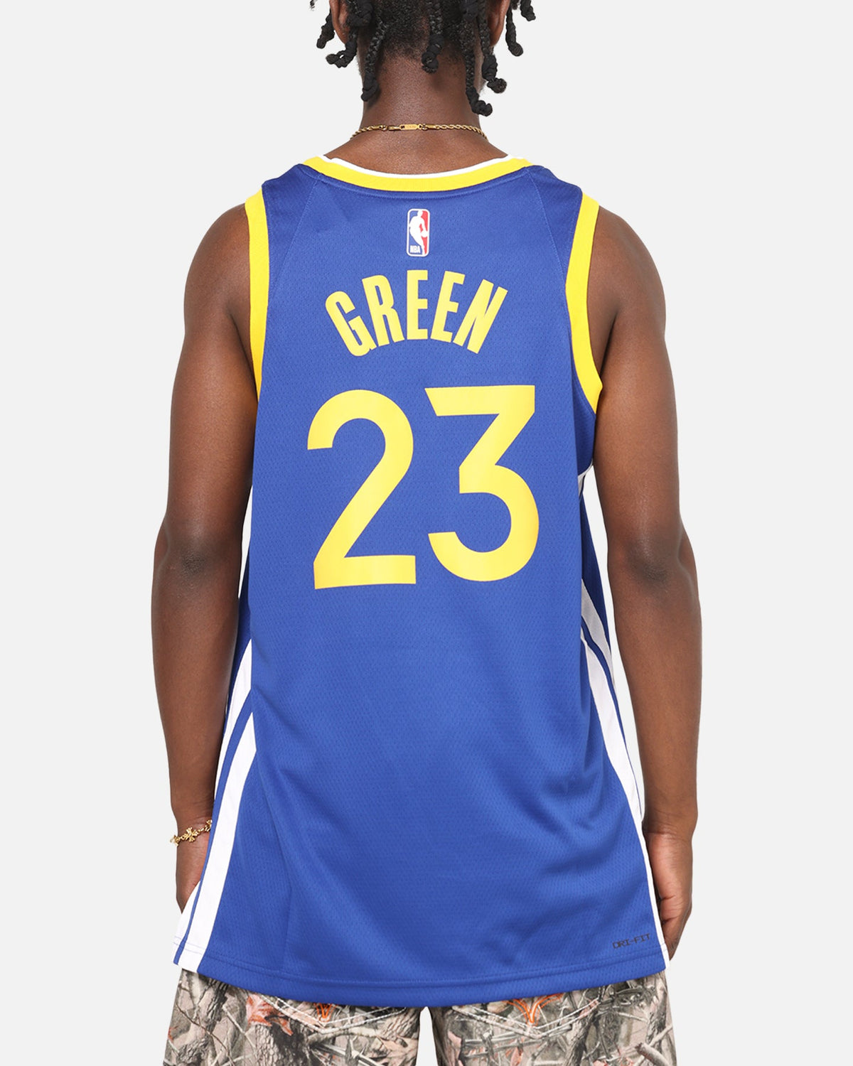 Top Seller Nike Draymond Green Golden State Warriors #23 Icon Edition 2022/23 Nike Dri-FIT NBA Swingman Jersey Rush Blue