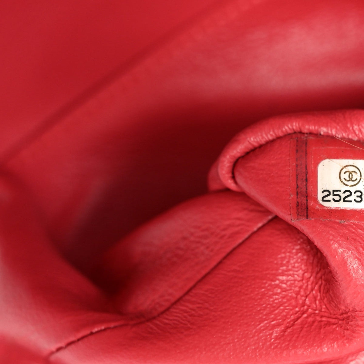 Caviar Quilted Medium Double Flap Dark Pink At My store