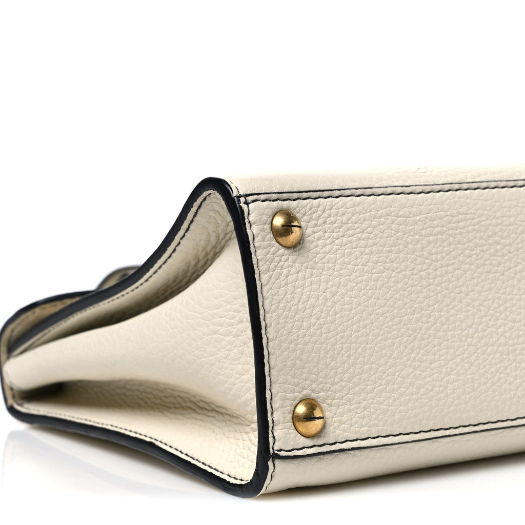Calfskin Dioraddict Top Handle White AT My store