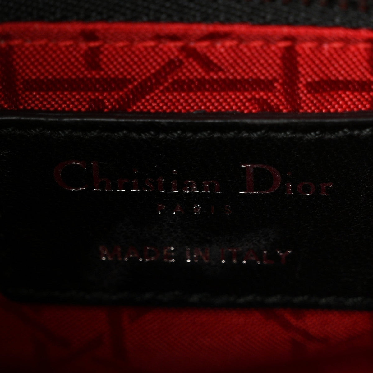 Lambskin Cannage Mini Lady Dior Black AT My store