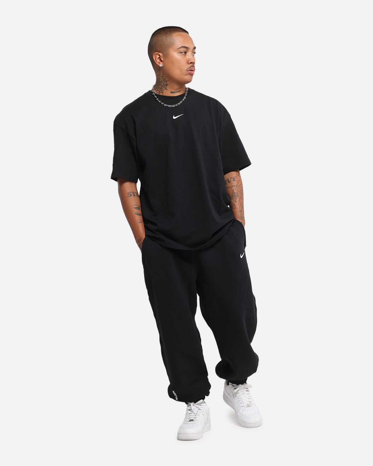 Top Seller Nike Nocta Fleece CS Sweat Pants Black/White