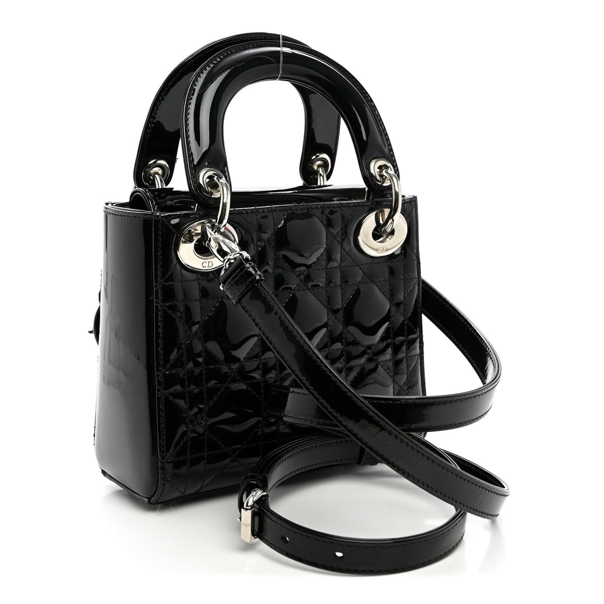 Patent Cannage Mini Lady Dior Black AT My store