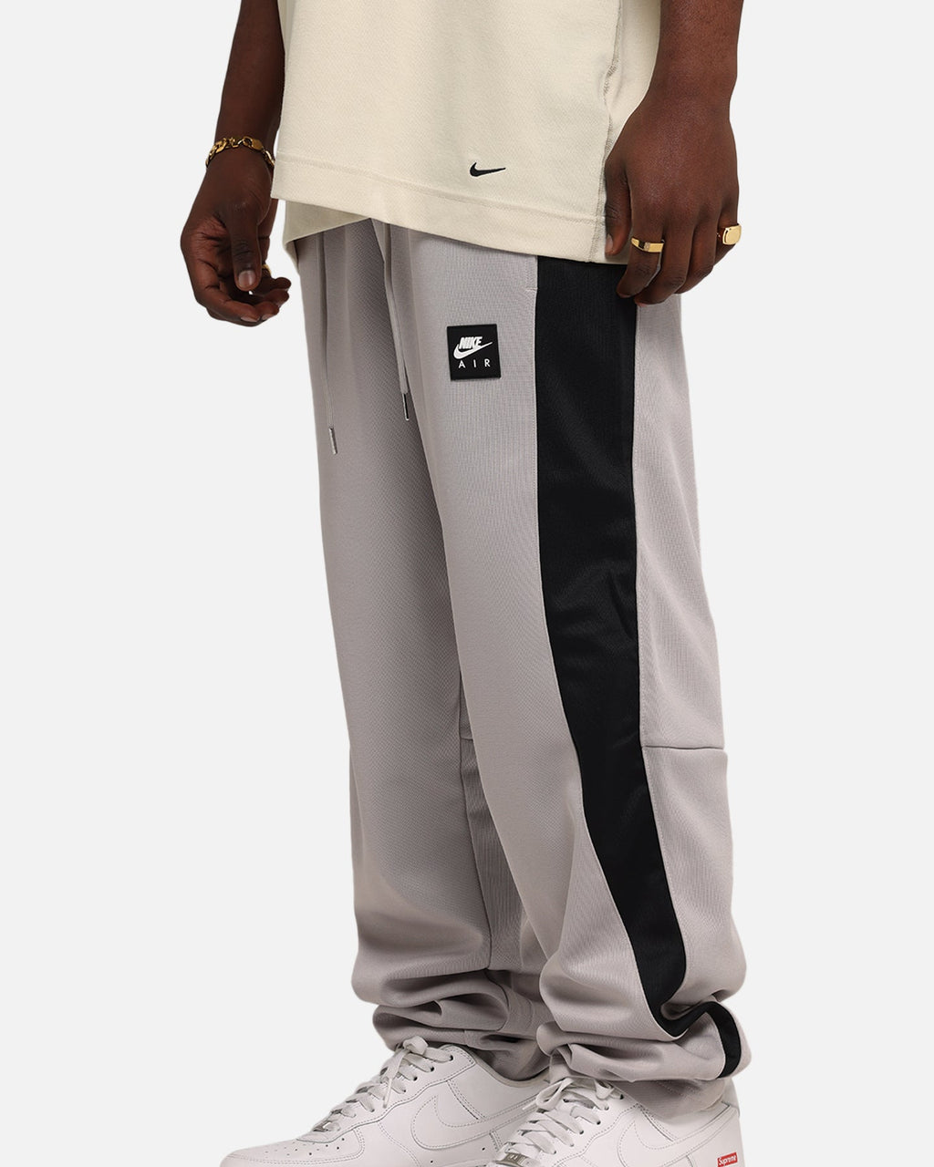 Top Seller Nike Air Poly-Knit Track Pants Grey/Black