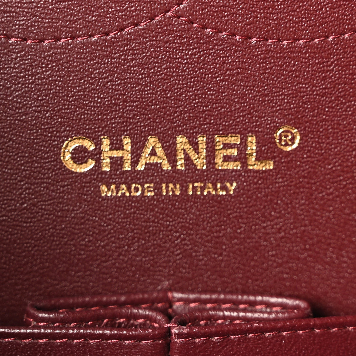 Lambskin Quilted Jumbo Double Flap Black At My store
