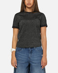 Best-Selling Adidas Women's Lurex Cali T-Shirt Black