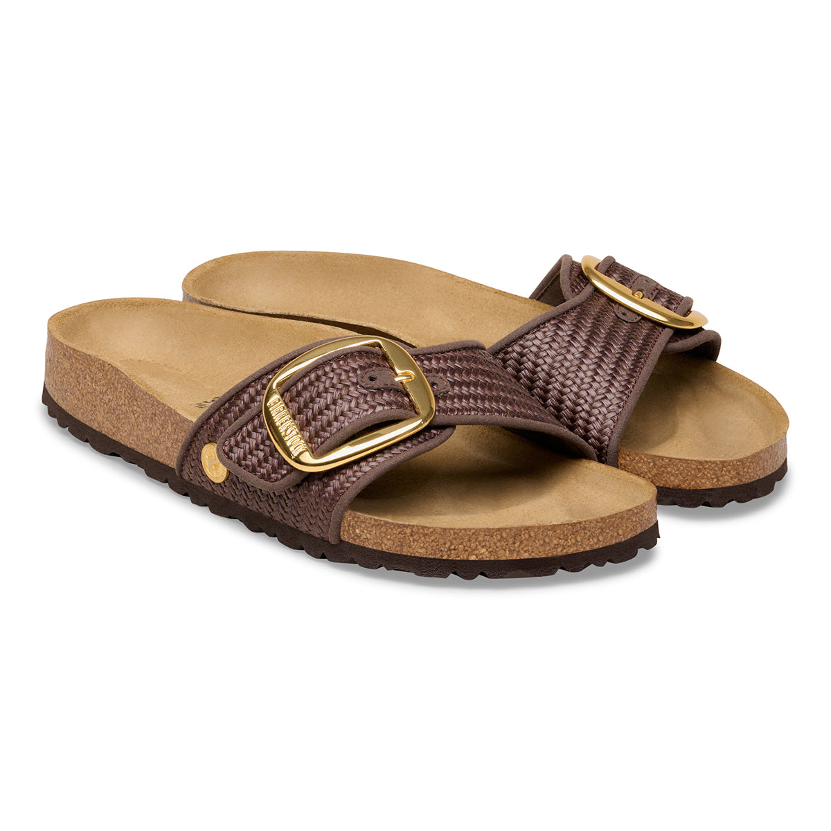 Madrid Big Buckle Raffia