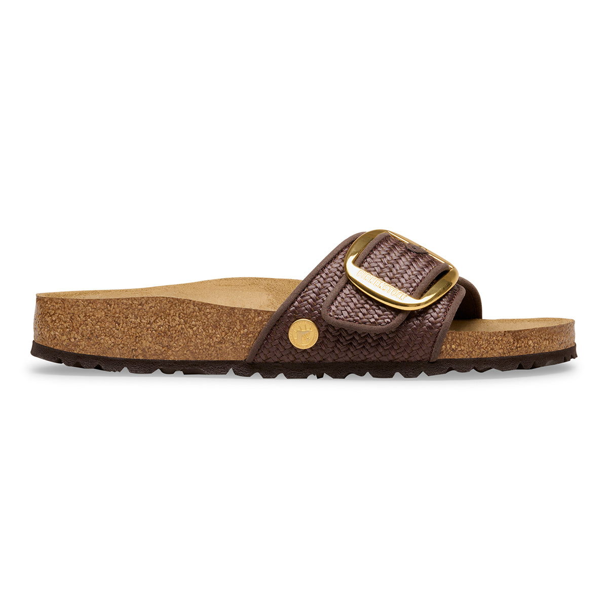 Madrid Big Buckle Raffia