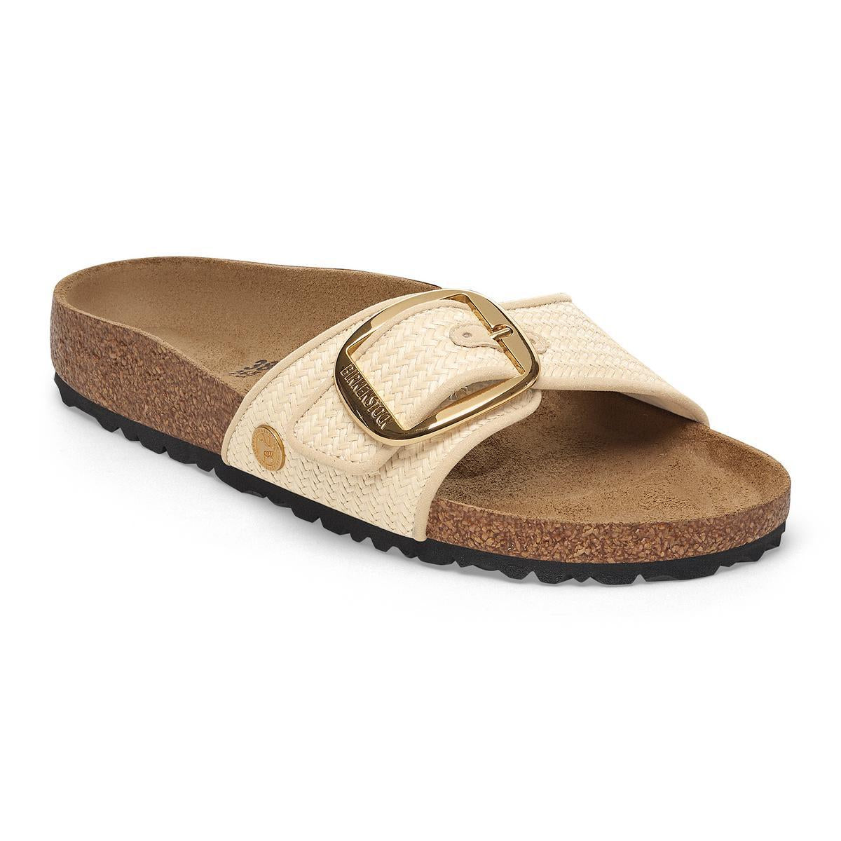 Madrid Big Buckle Raffia