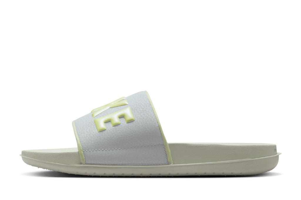 Top Seller Offcourt Slides Women's :Light Silver | Barely Volt