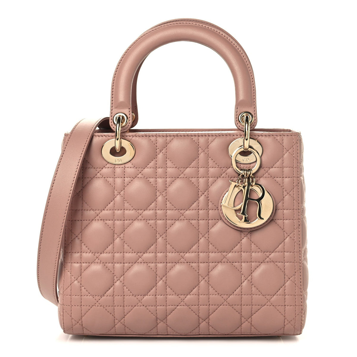 Lambskin Cannage Medium Lady Dior Fard AT My store