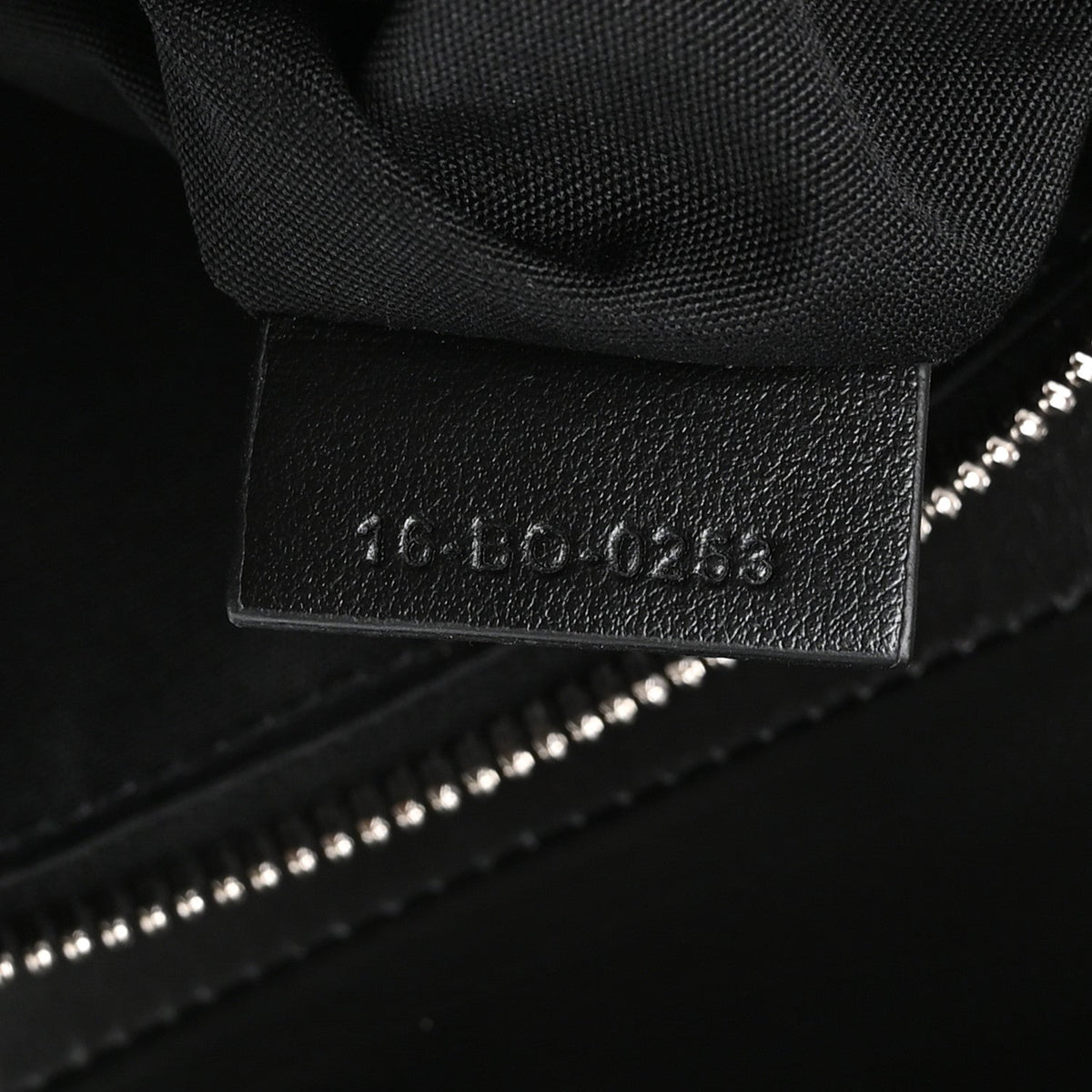 Calfskin Perforated Oblique Galaxy Mens Saddle Bag Black AT My store