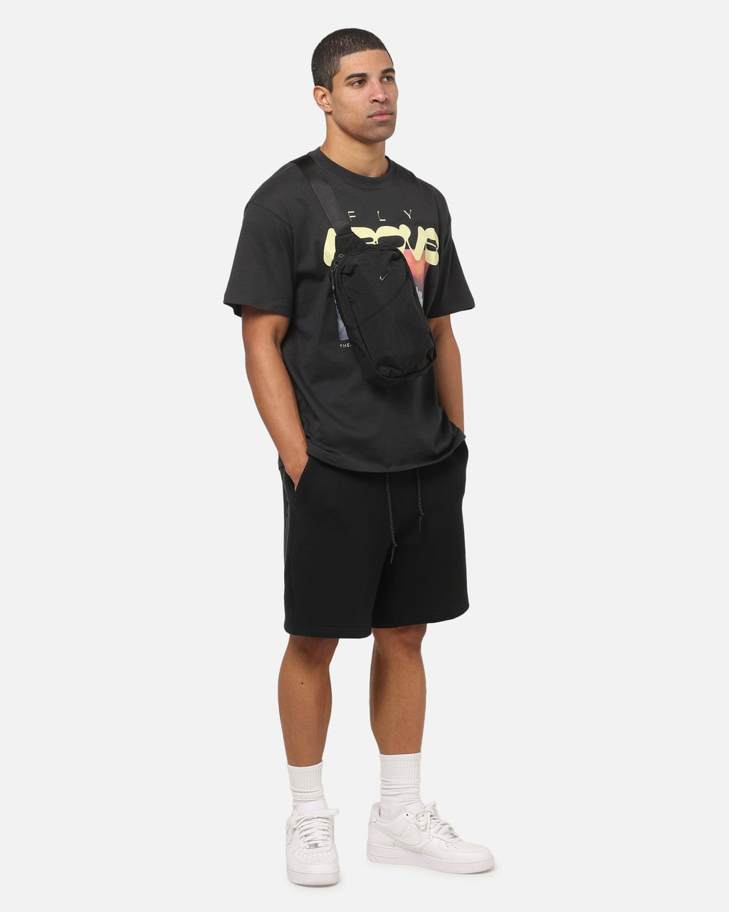 Top Seller Nike Aura Crossbody Bag (5L) Black/Black