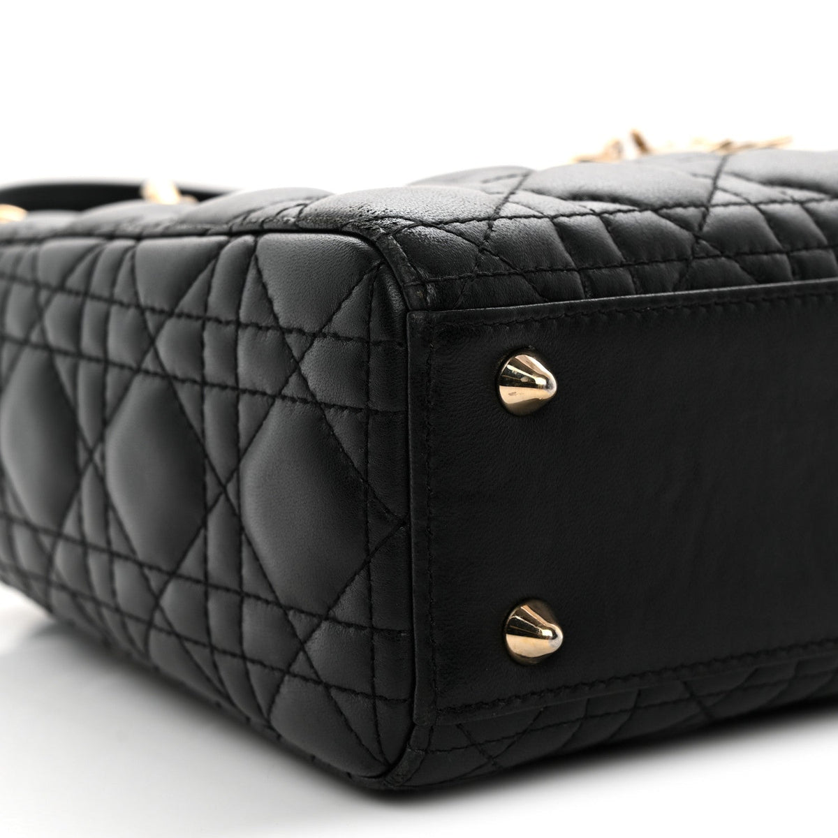 Lambskin Cannage Small My ABCDior Lady Dior Black AT My store