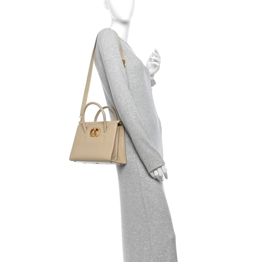 Grained Calfskin St. Honore Tote Beige AT My store