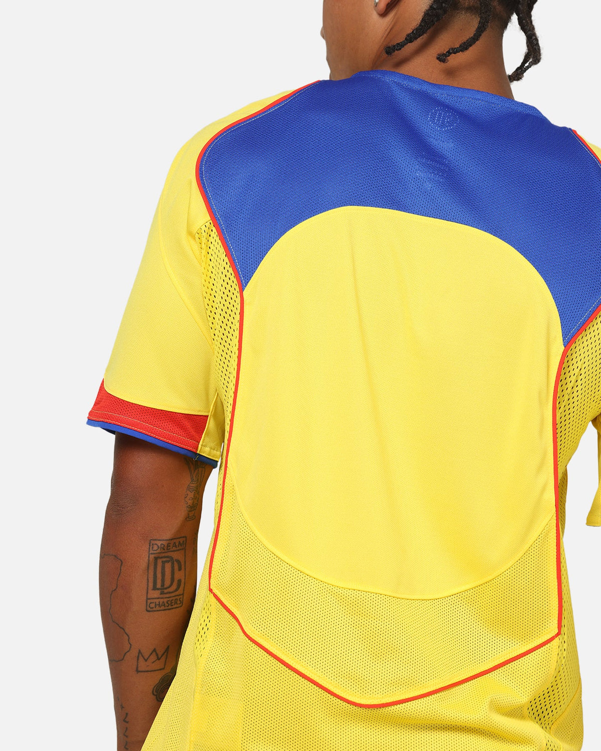 Top Seller Nike Total 90 Soccer T-Shirt Tour Yellow/Lyon Blue