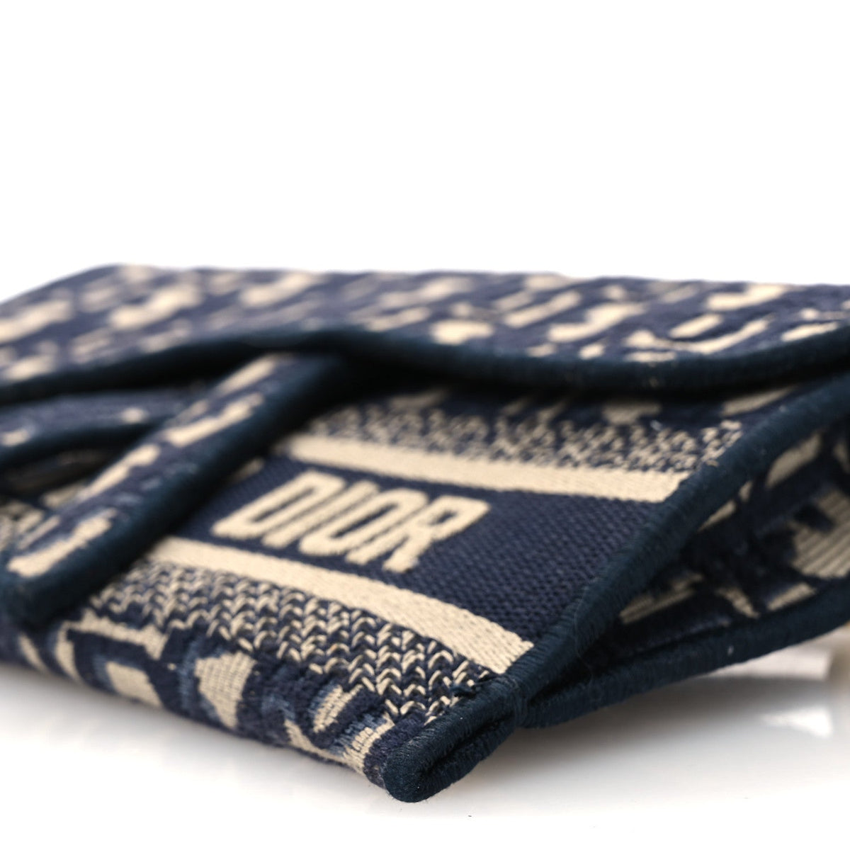 Oblique Slim Saddle Pouch Blue AT My store