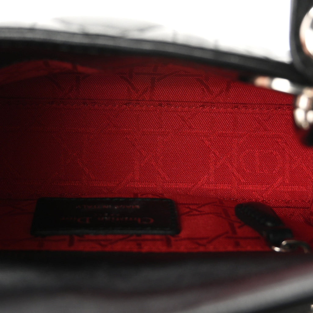 Lambskin Cannage Mini Lady Dior Black AT My store