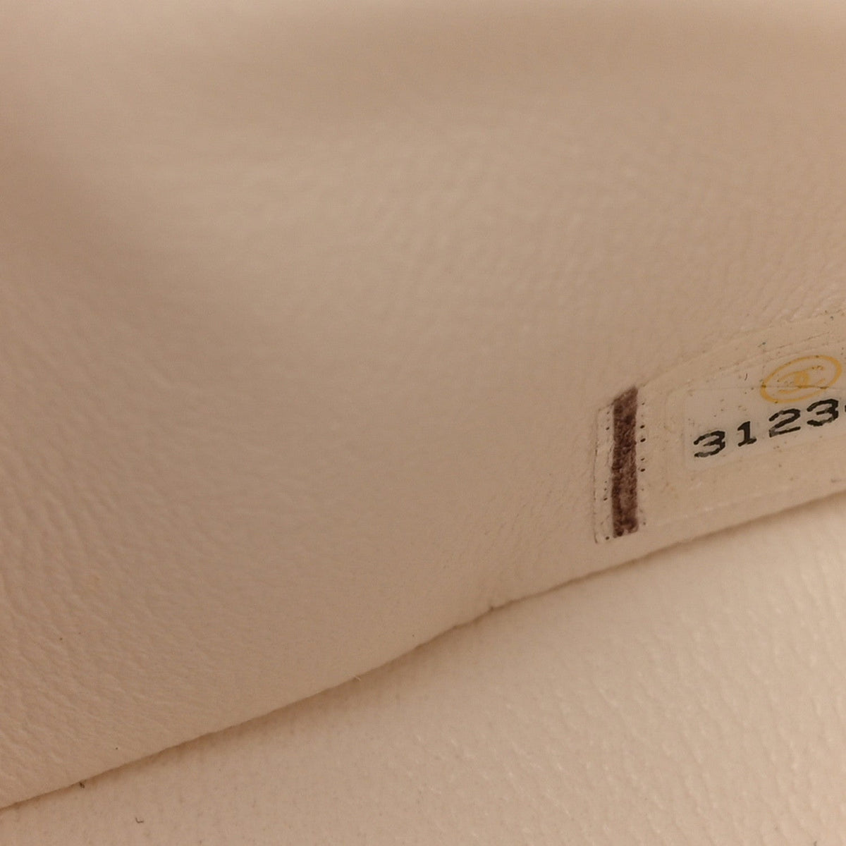 Caviar Quilted Small Double Flap White At My store