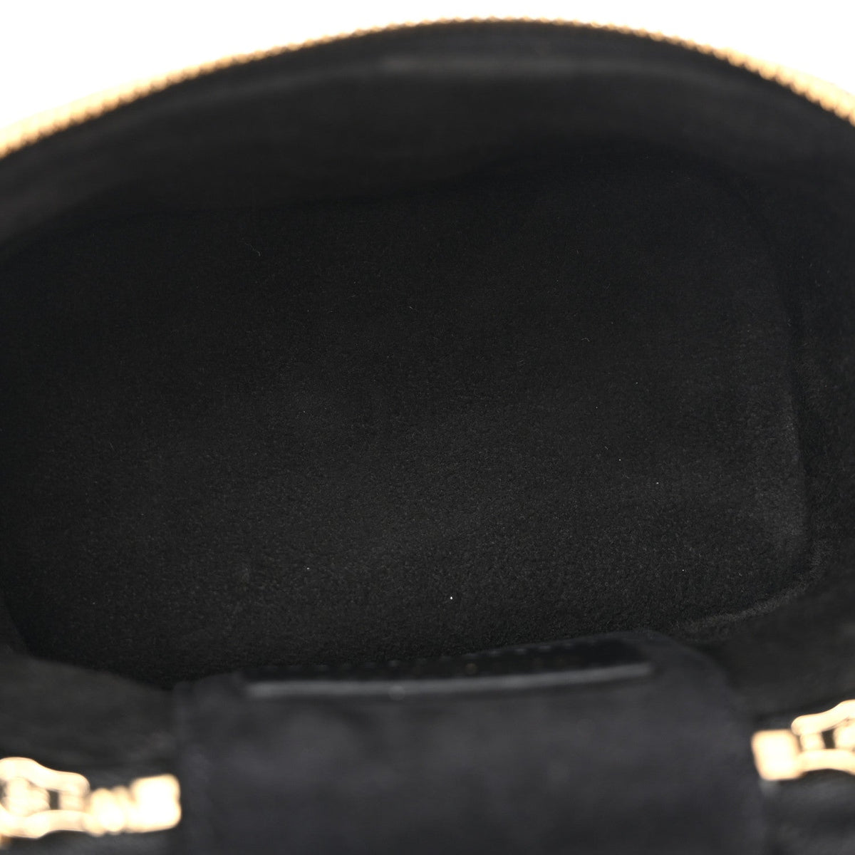 Lambskin Cannage Micro Lady Dior Vanity Case Black AT My store