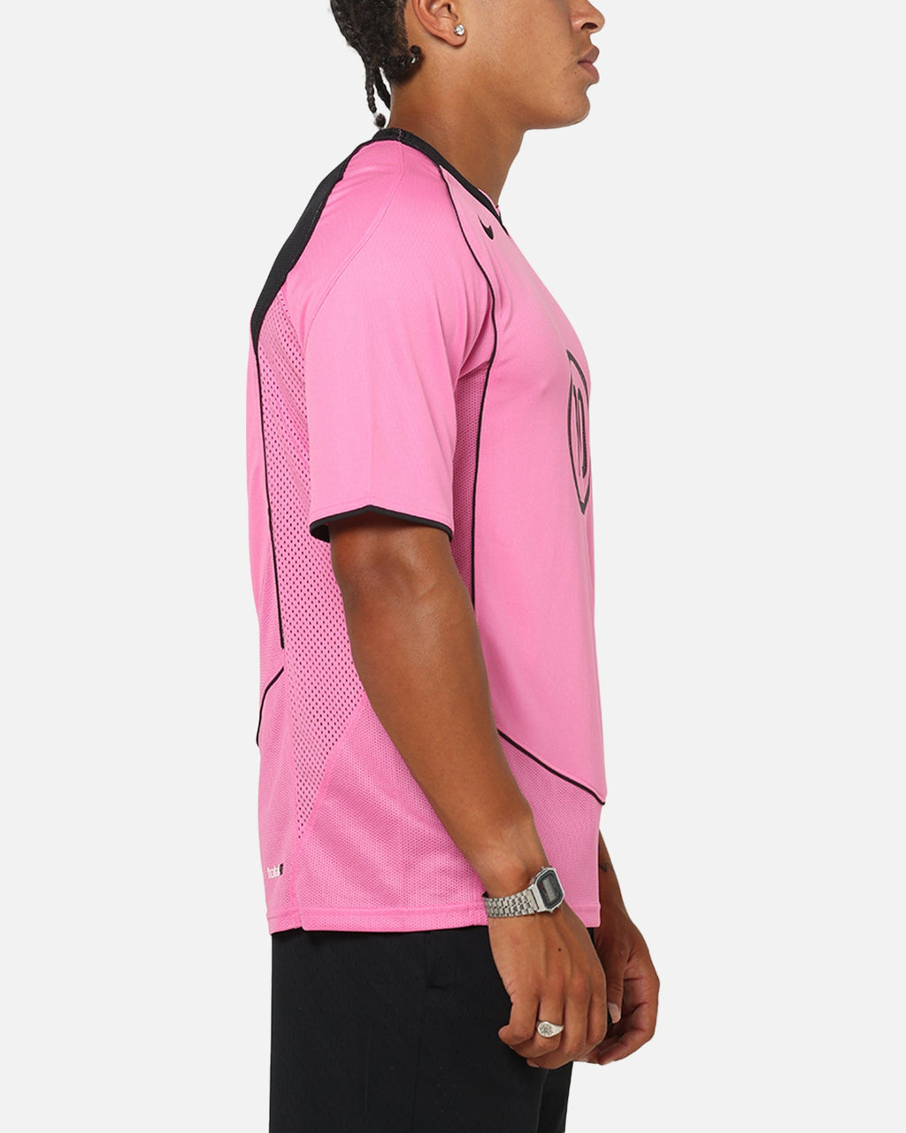 Top Seller Nike Total 90 Soccer T-Shirt Playful Pink/Black