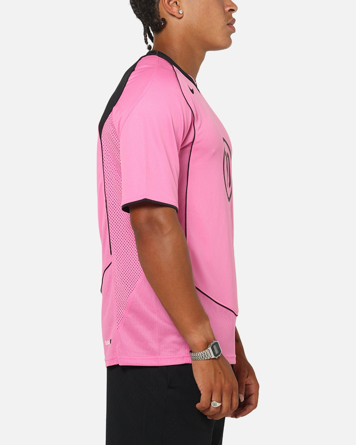 Top Seller Nike Total 90 Soccer T-Shirt Playful Pink/Black
