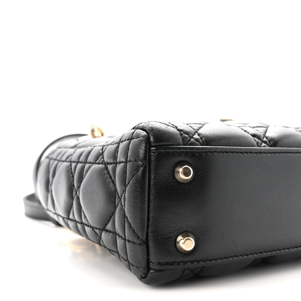 Lambskin Cannage Mini Lady Dior Black AT My store