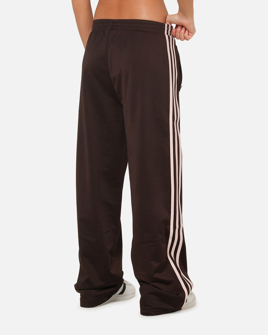 Best-Selling Adidas Women's Firebird Loose Track Pants Brown/Pink