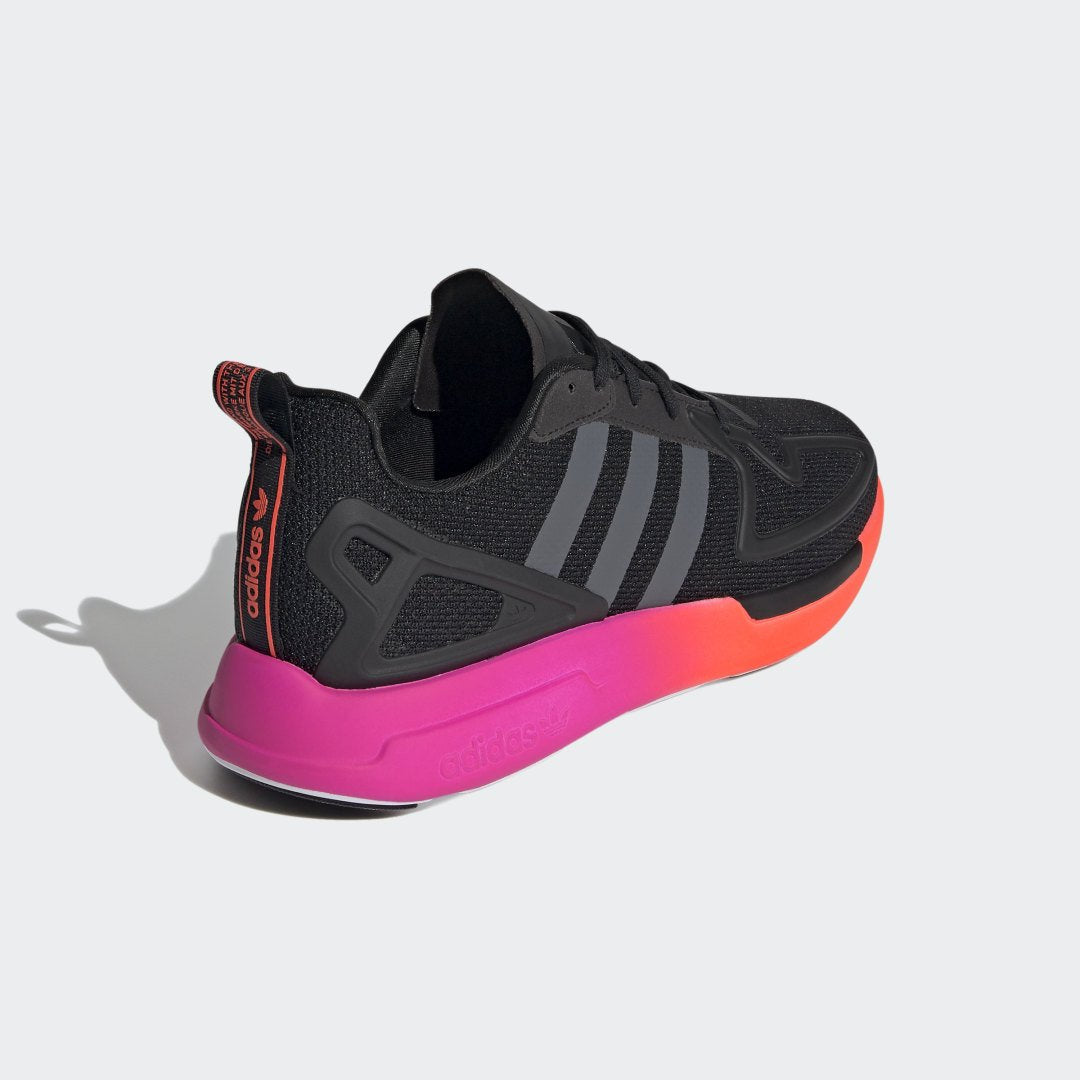 New Arrival Adidas Original ZX 2X FLUX Men - CBLACK/GRESIX/SHOPINK