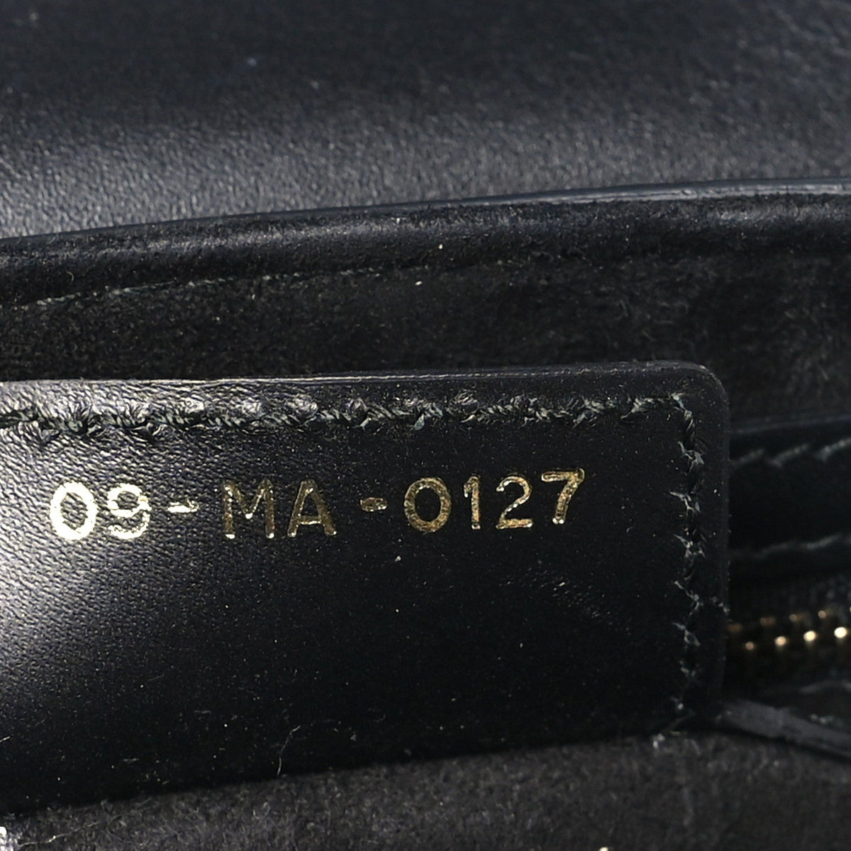 Calfskin Mini D Fence Saddle Bag Black AT My store