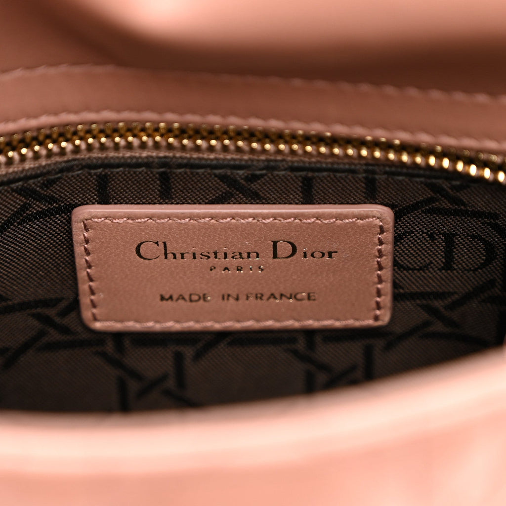 Lambskin Cannage Mini Lady Dior Fard AT My store