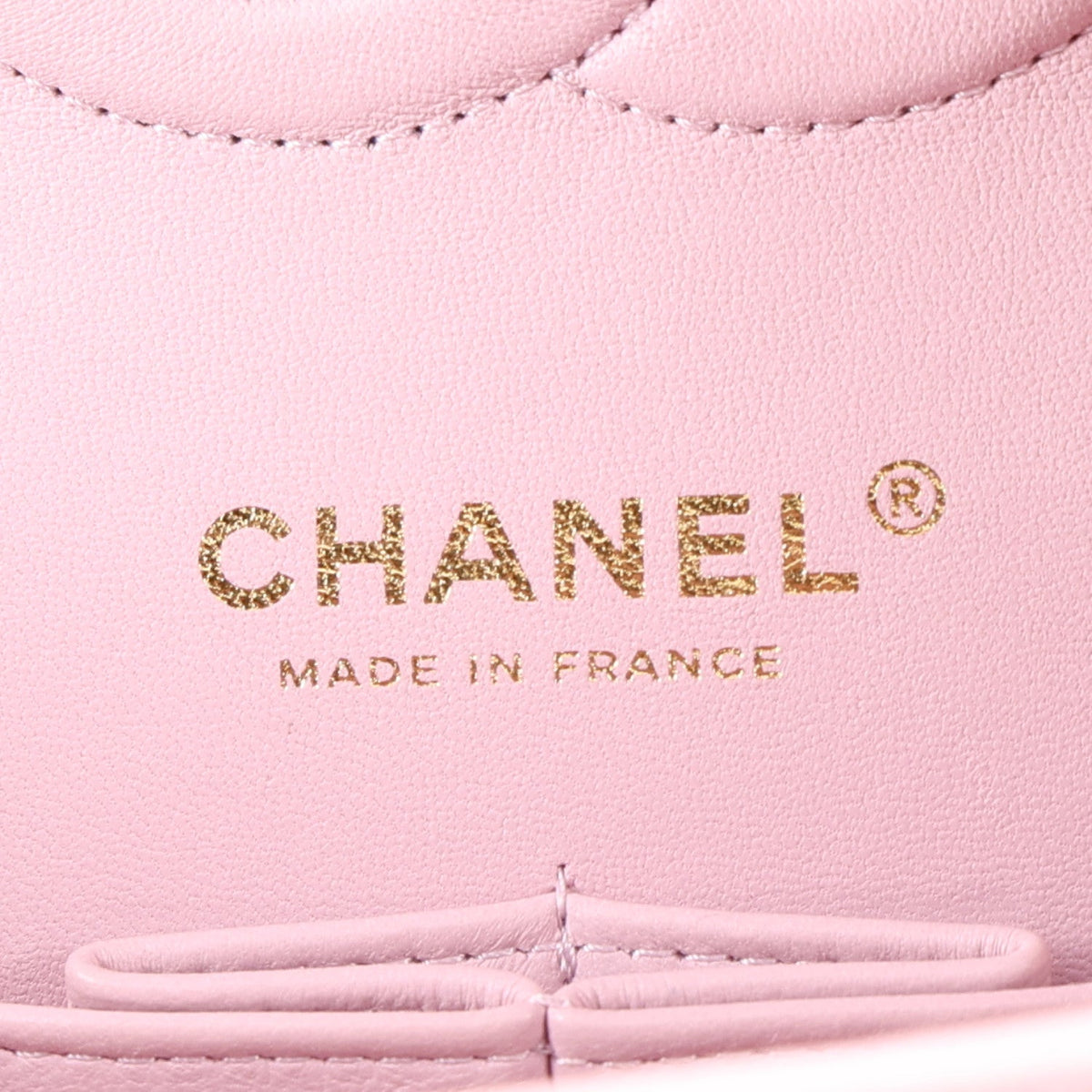 Caviar Quilted Medium Double Flap Light Pink At My store