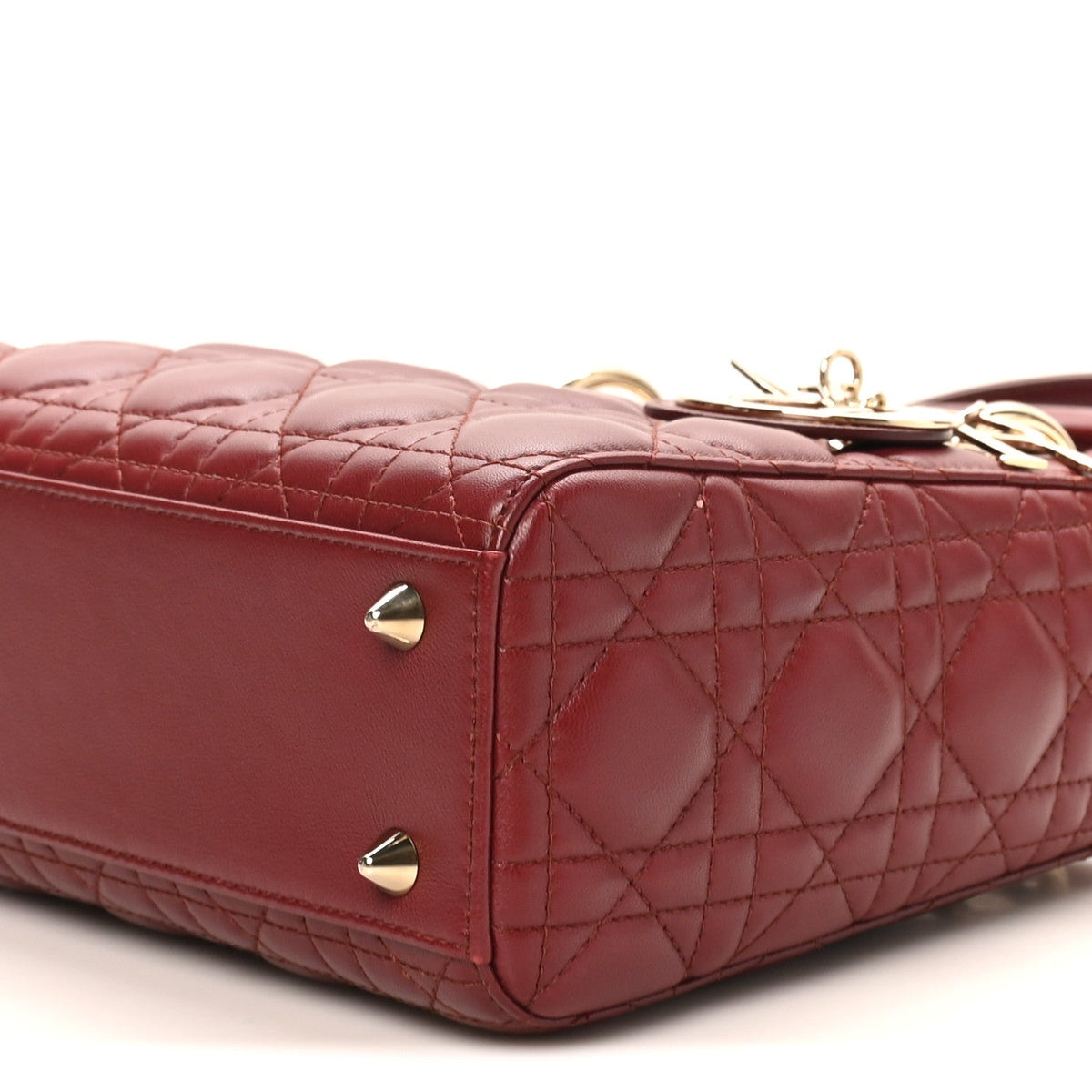Lambskin Cannage Small My ABCDior Lady Bordeaux AT My store