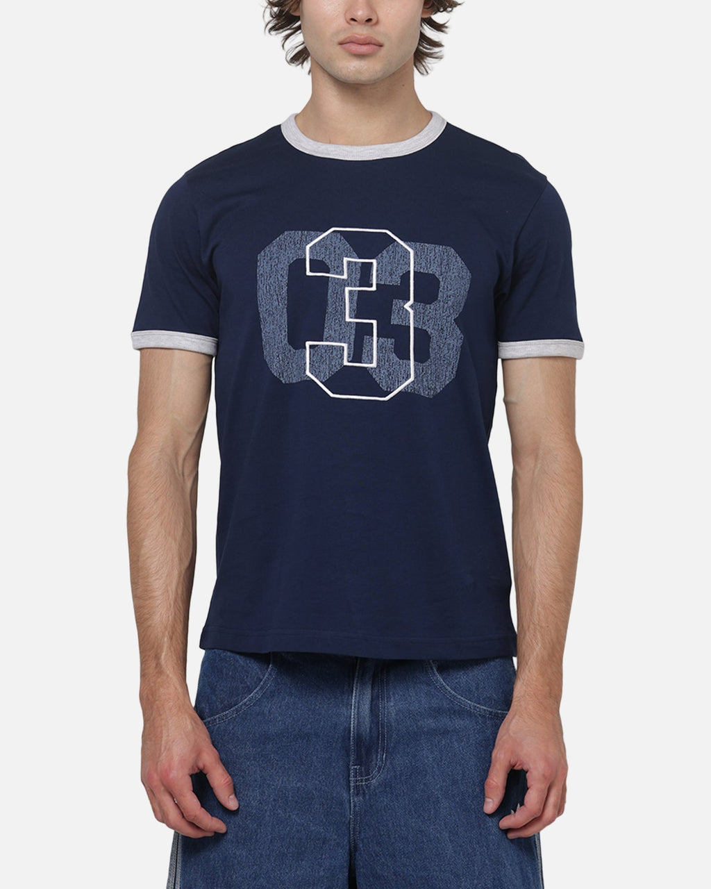 Best-Selling Adidas Ringer T-Shirt Night Indigo