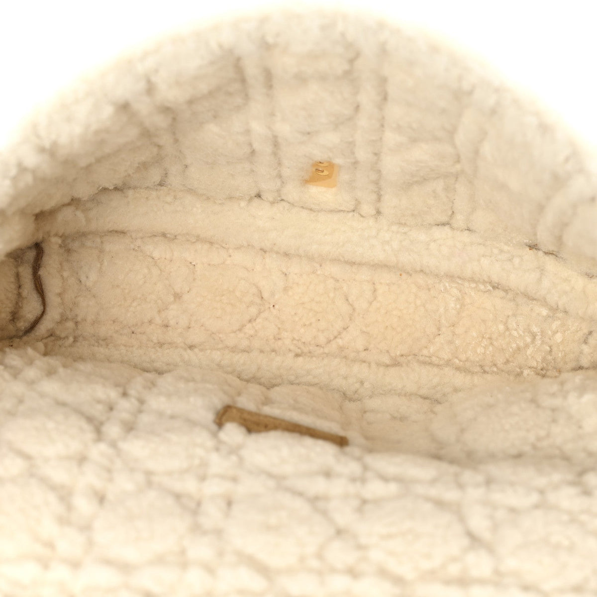 Shearling Cannage Large Caro Bag Camel AT My store