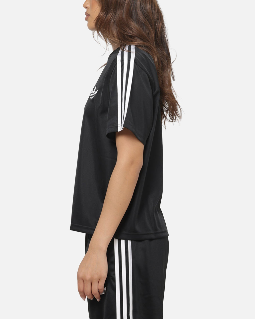 Best-Selling Adidas Women's Firebird T-Shirt Black/White