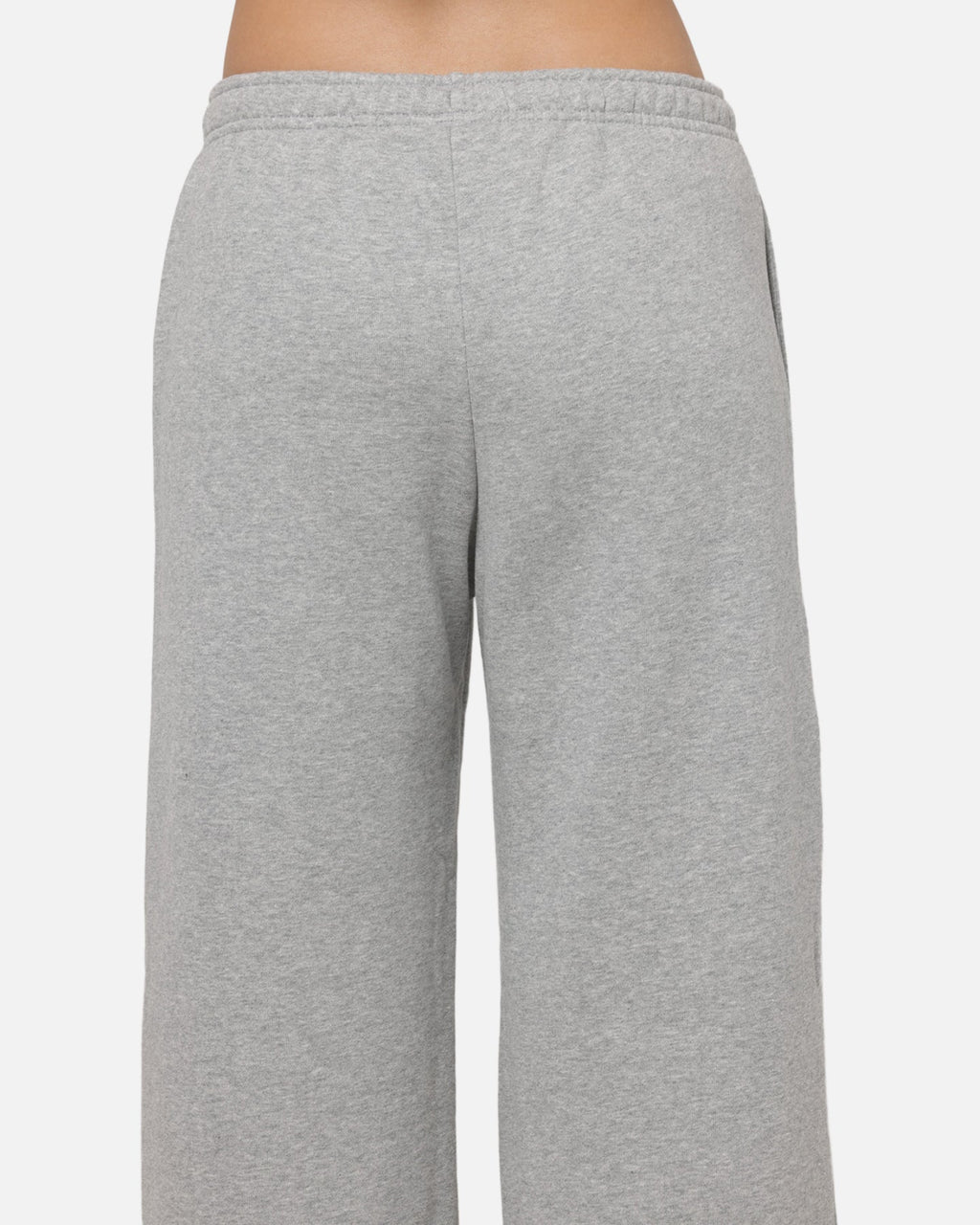 Top Seller Nike Women's Studio Fleece Medium Weight Mid-Rise Wide-Leg Pants Dark Grey Heather