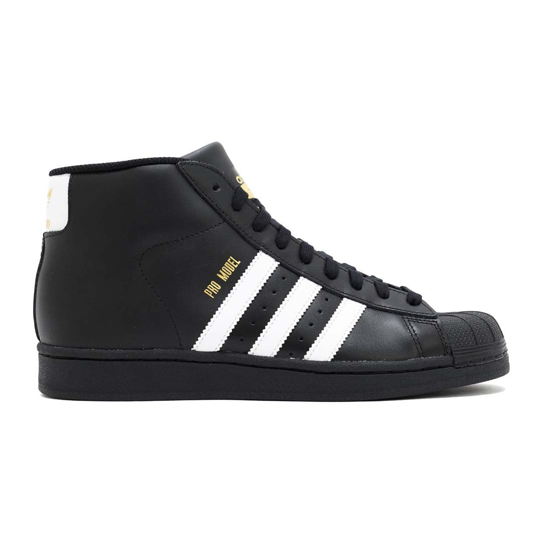 New Arrival Adidas Original Pro Model Men's - CBLACK/FTWWHT/GOLDMT/NOIESS/FTWBA/ORMETA