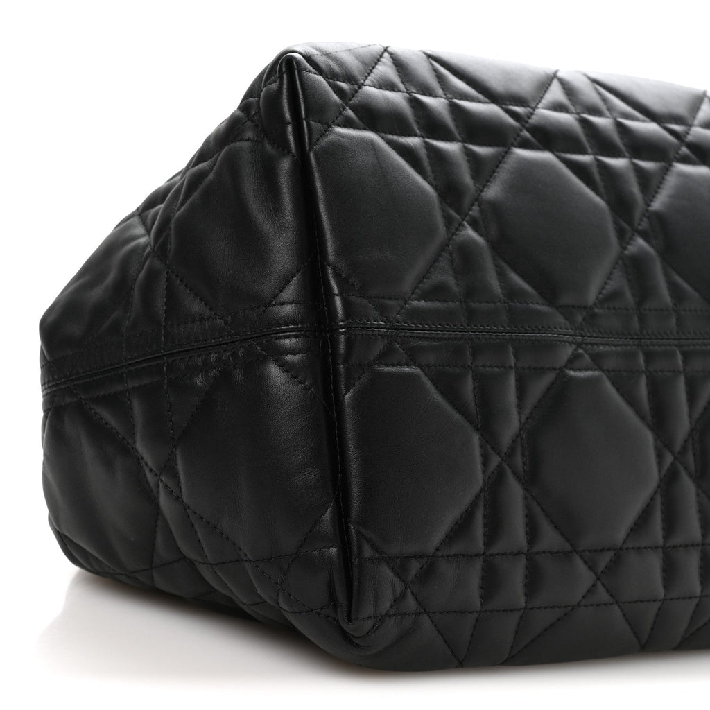 Calfskin Macrocannage Large Toujours Black AT My store