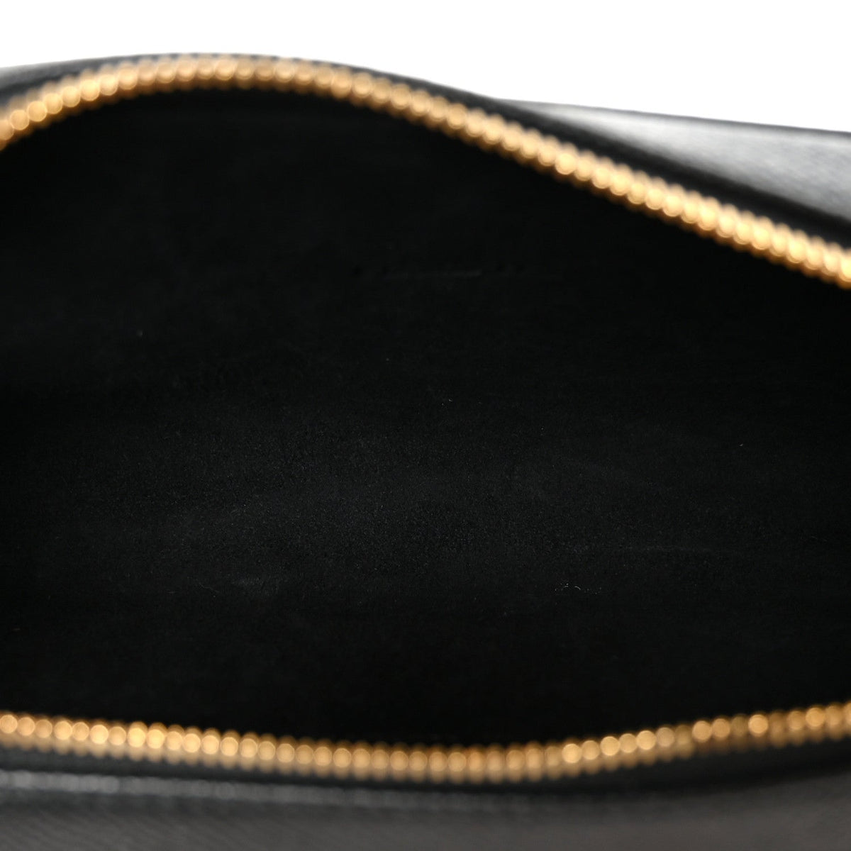 Grained Calfskin Caro Double Pouch Black AT My store