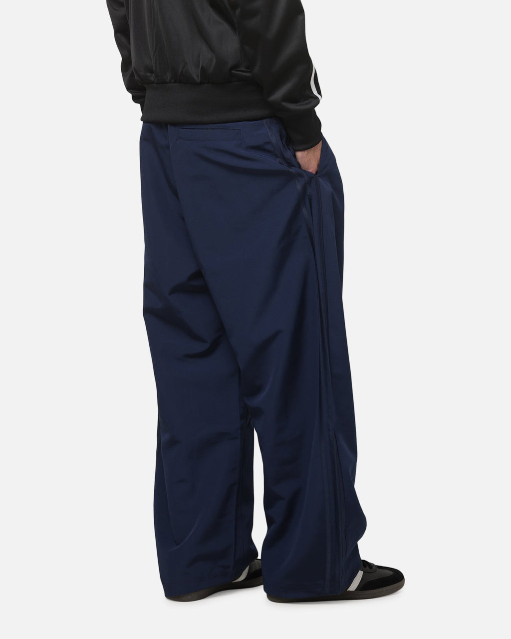 Best-Selling Adidas Originals Woven Barrel Pants Night Indigo
