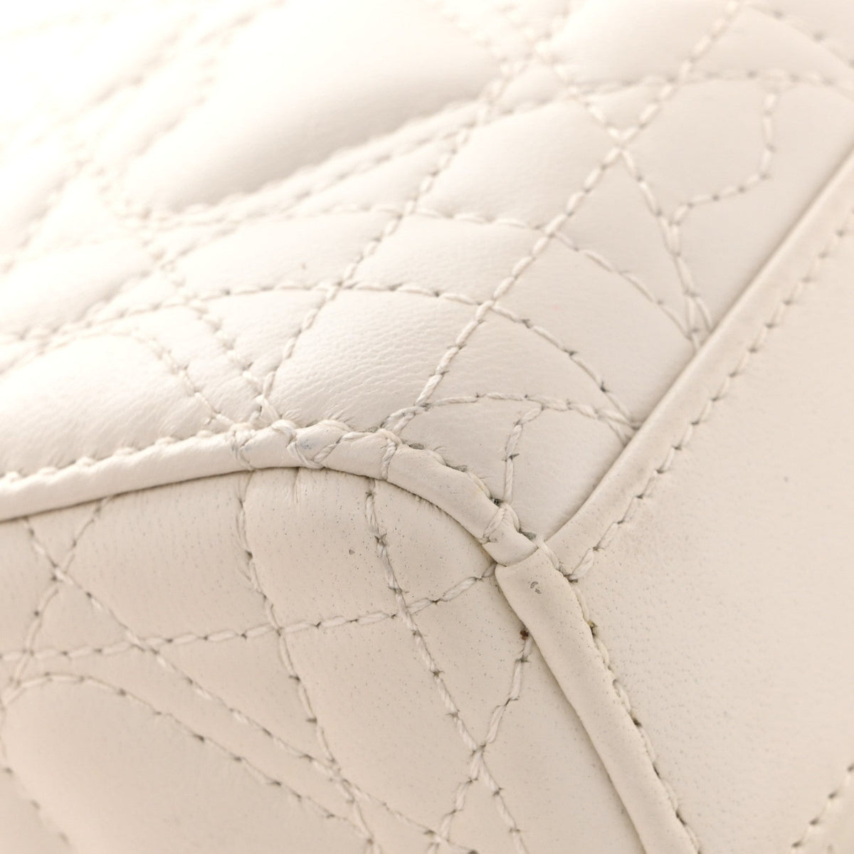 Lambskin Cannage Dioramour Micro Lady D-Joy Latte AT My store